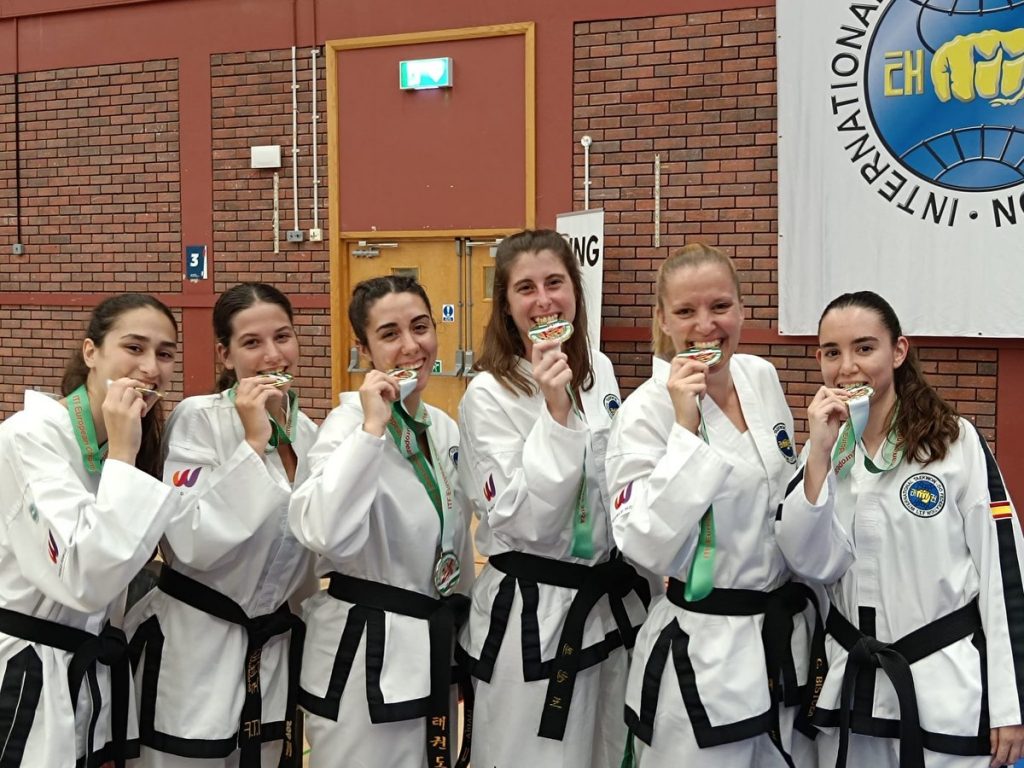 เทควันโดหญิงของสเปนบนเวทีนานาชาติ